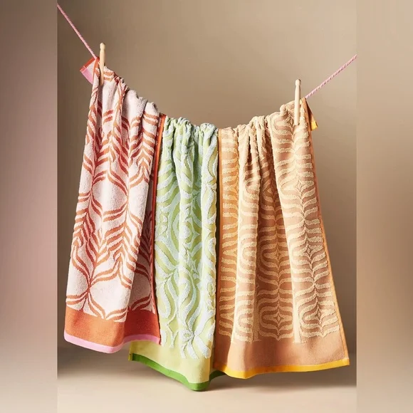 Anthropologie Doni Terry Dish Towels, Set of 3 - Picture 1 of 2